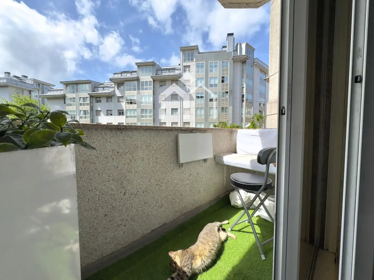 Terrassa de Apartament en venda en Pontevedra Capital  amb Aire condicionat, Calefacció i Terrassa