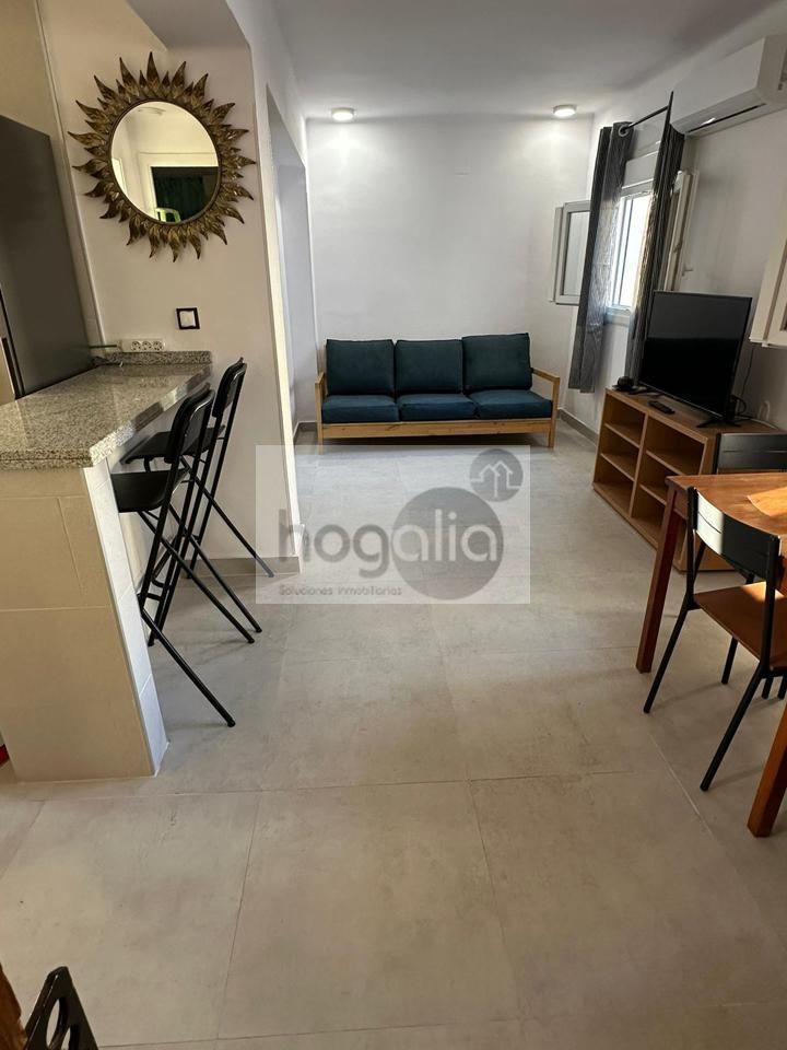 Sala d'estar de Pis de lloguer en  Sevilla Capital amb Aire condicionat i Moblat