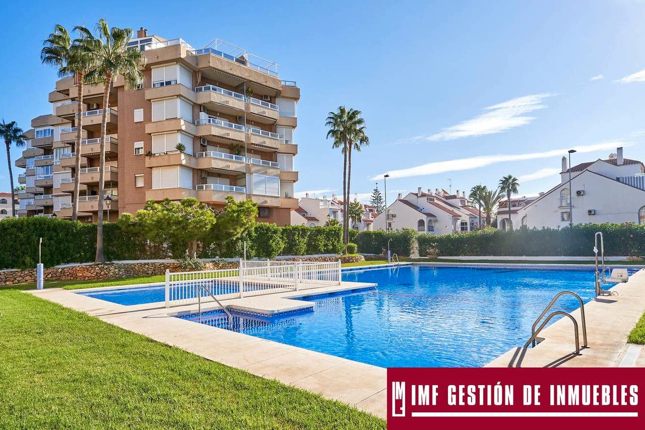 Swimming pool of Flat for sale in Torrox  with Terrace, Furnished and Community pool