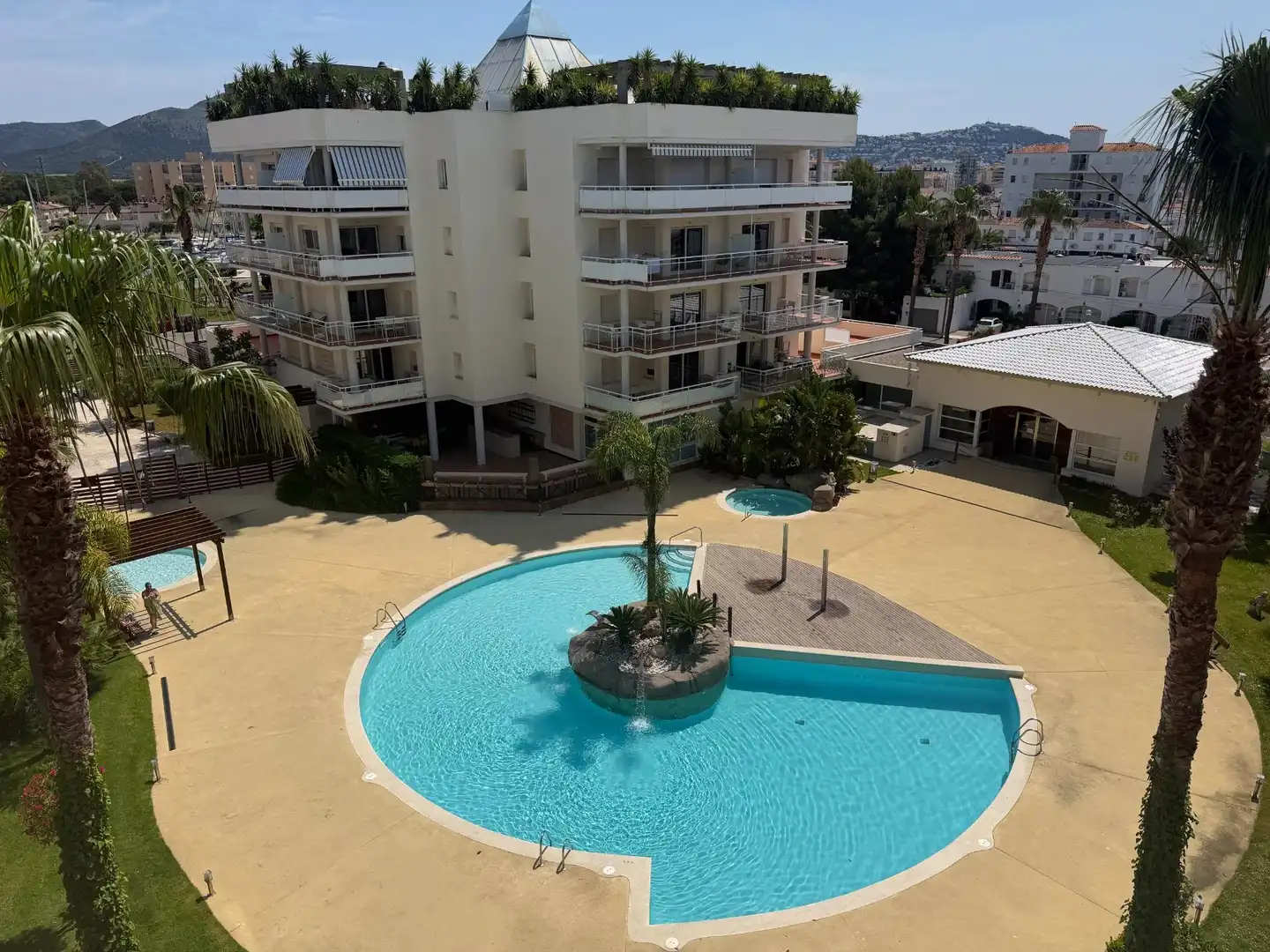 Piscina de Ático en venta en Roses con Aire acondicionado, Parquet y Terraza