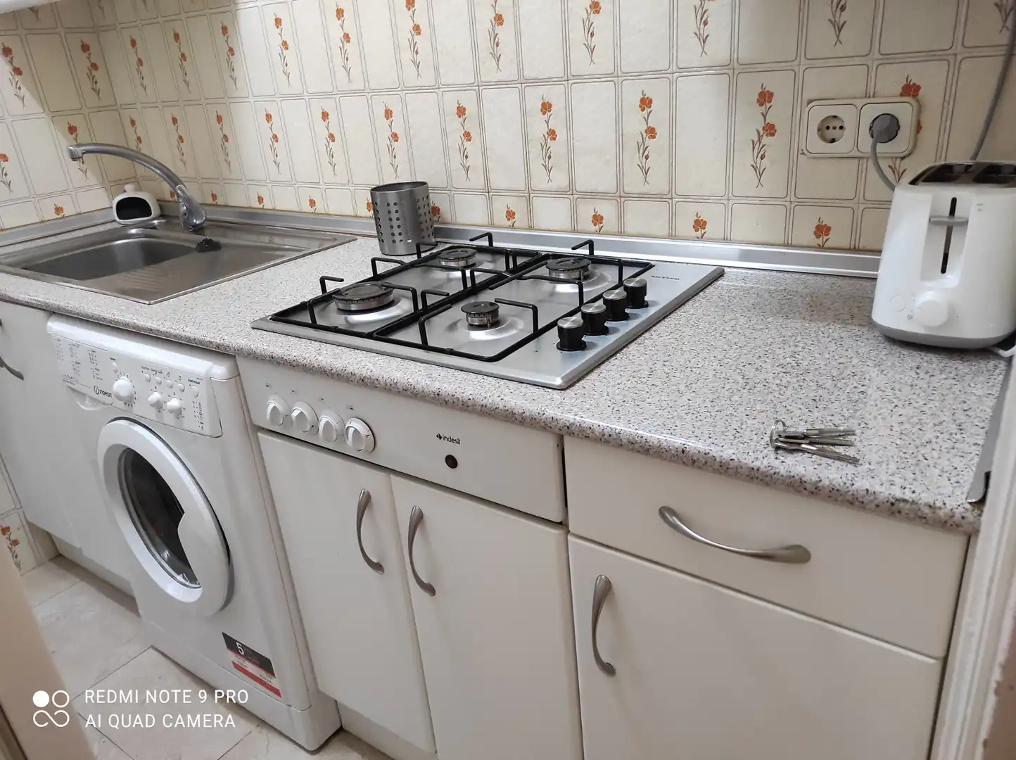 Cocina de Piso de alquiler en Madrid con Calefacción, Parquet y Terraza