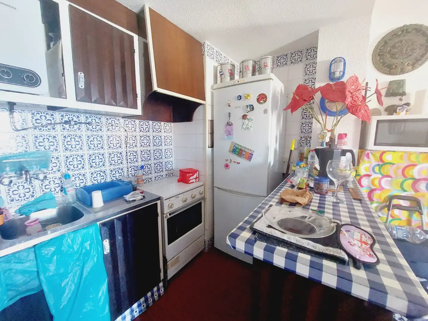 Cocina de Apartamento en venta en La Manga del Mar Menor con Terraza, Amueblado y Horno