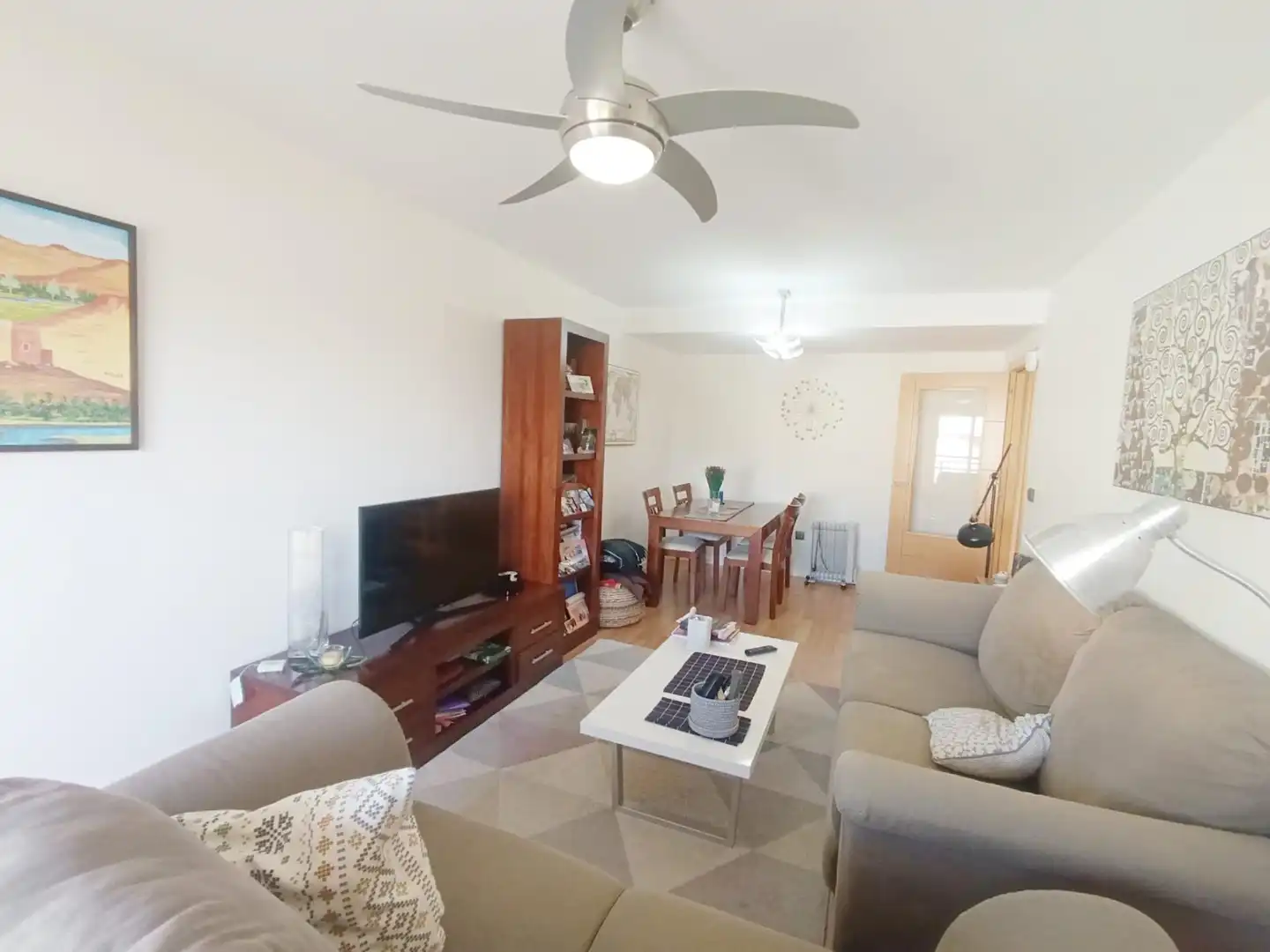 Living room of Flat for sale in Málaga  with Private garden, Terrace and Storage room