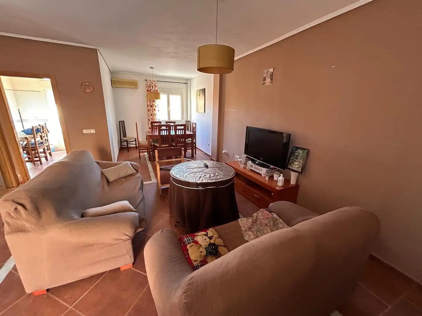 Sala de estar de Casa adosada en venta en Vera