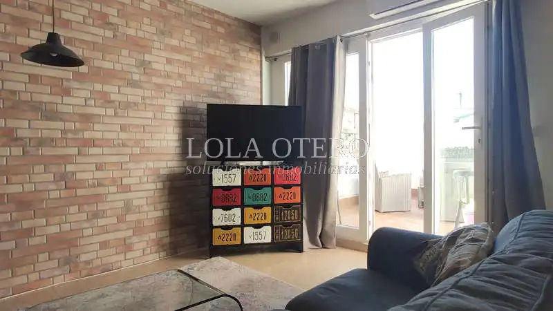 Living room of Attic for rent in Valencia  with Air Conditioner, Heating and Terrace