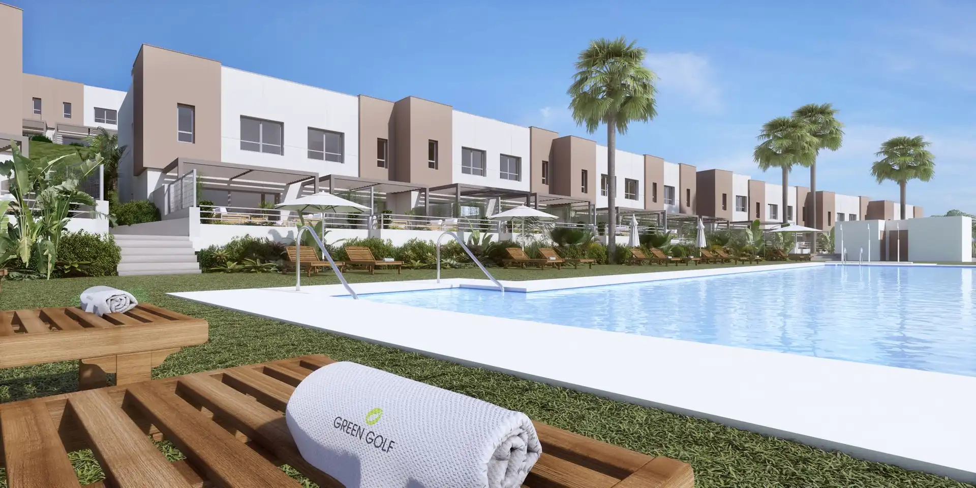 Piscina de Finca rústica en venda en Estepona