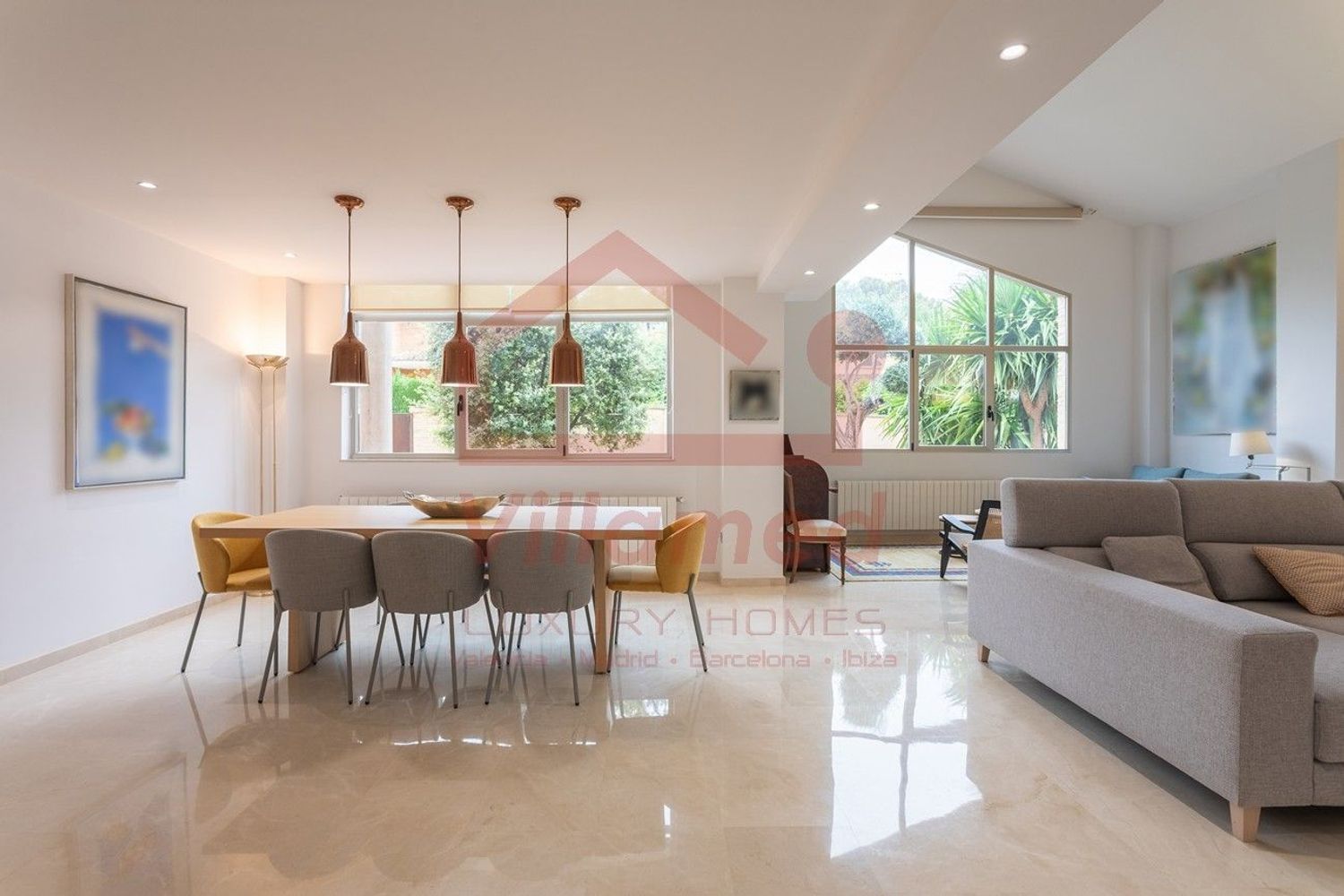 Sala de estar de Casa o chalet en venta en L'Eliana con Aire acondicionado, Jardín privado y Terraza