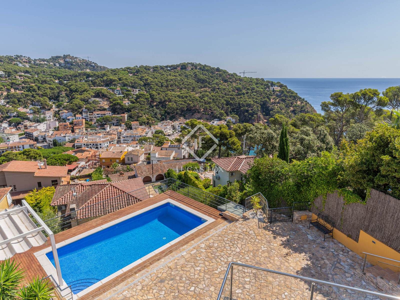 Exterior view of House or chalet for sale in Palafrugell  with Air Conditioner, Heating and Private garden