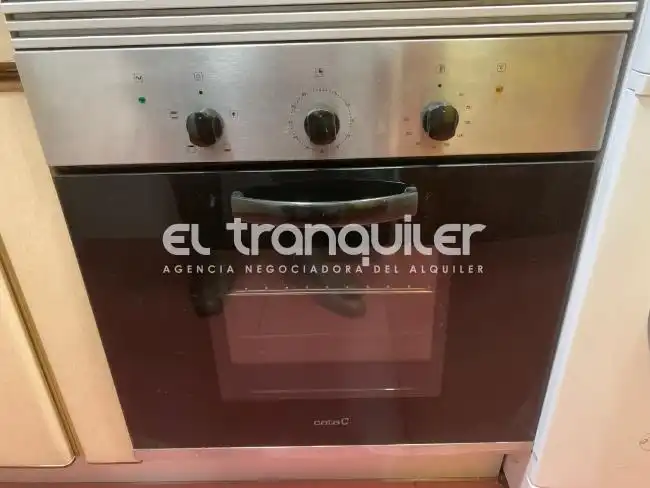 Küche von Wohnung zur Miete in Madrid mit Terrasse, Möbliert und Waschmaschine