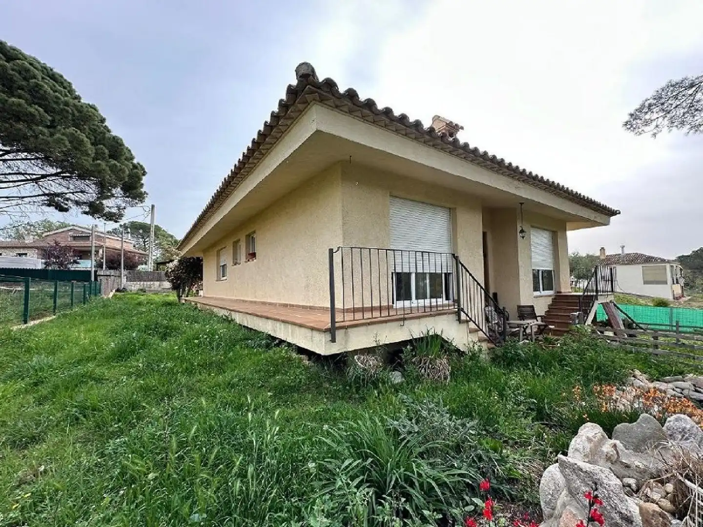 Exterior view of Houses for sale in Sils  with Private garden, Terrace and Storage room