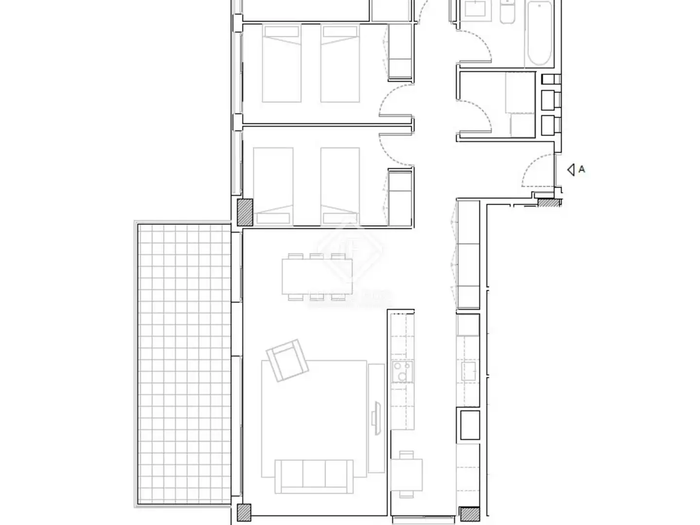 Flat with pool to rent in Finestrelles, imagen 37