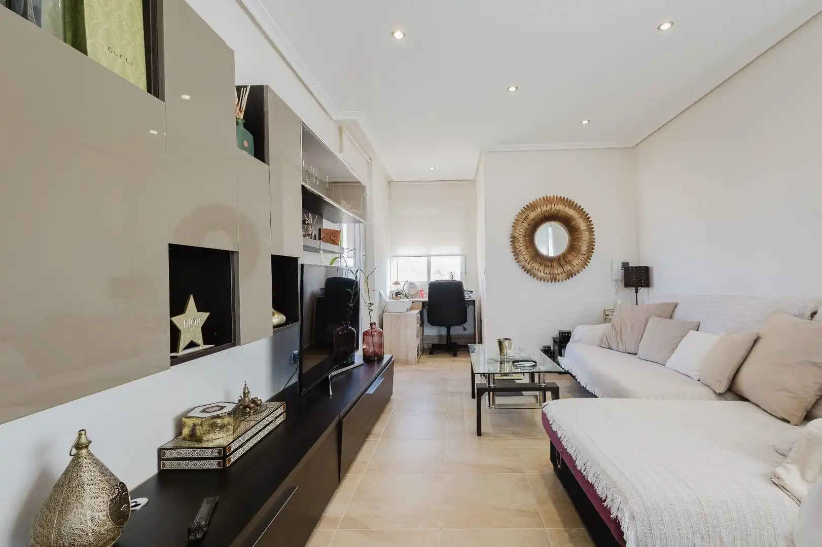 Sala de estar de Casa o chalet en venta en Torrevieja con Terraza, Piscina y Amueblado