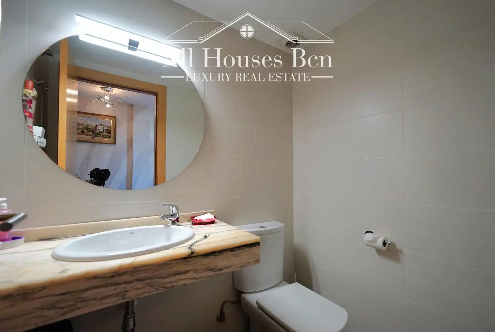 Bathroom of Detached homes for sale in Sant Quirze del Vallès  with Air Conditioner, Heating and Private garden