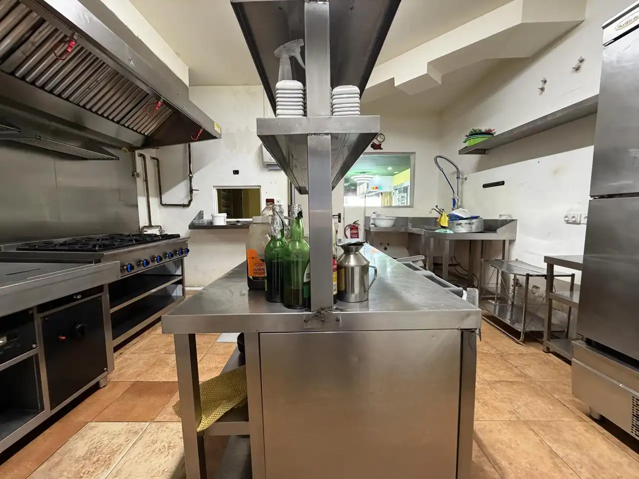 Cocina de Local de alquiler en Madrid con Aire acondicionado