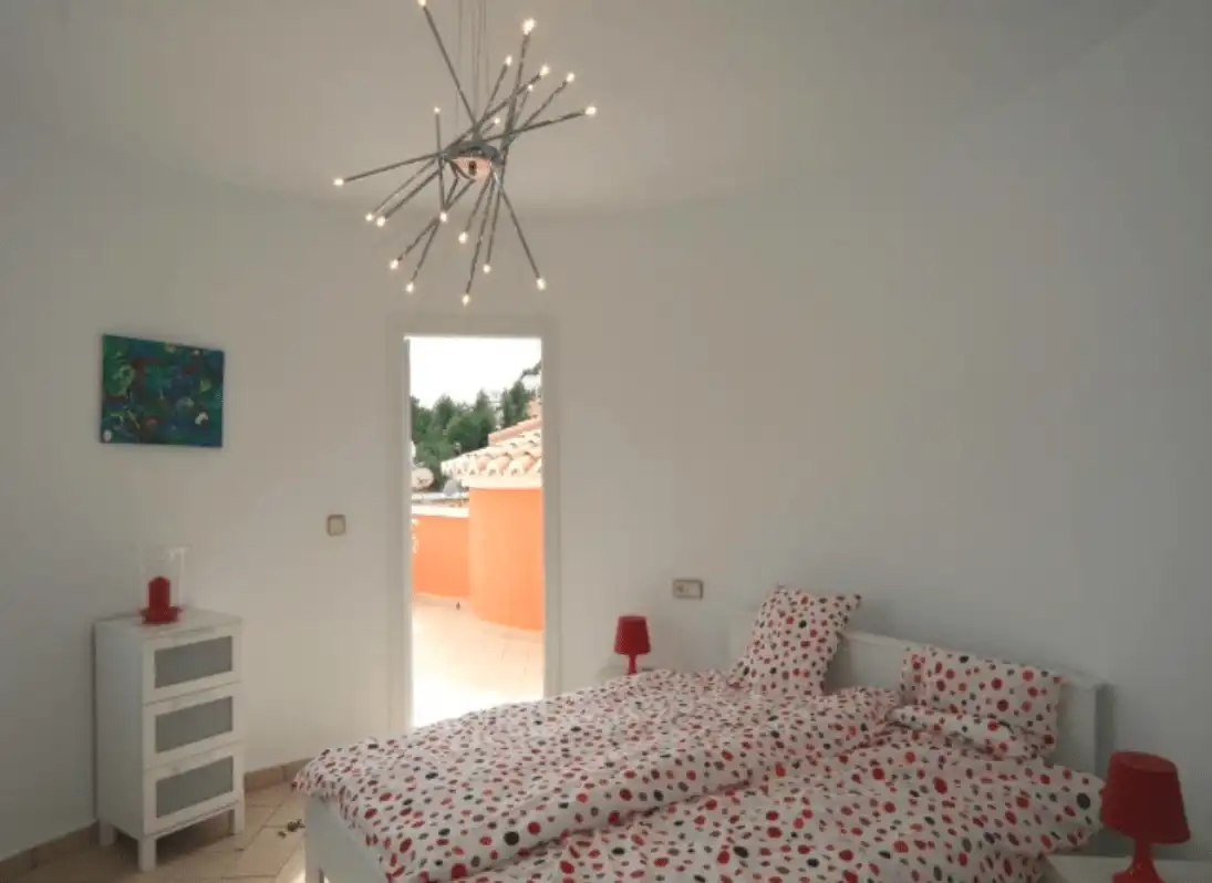 Bedroom of Houses for sale in Jávea / Xàbia  with Air Conditioner, Heating and Private garden