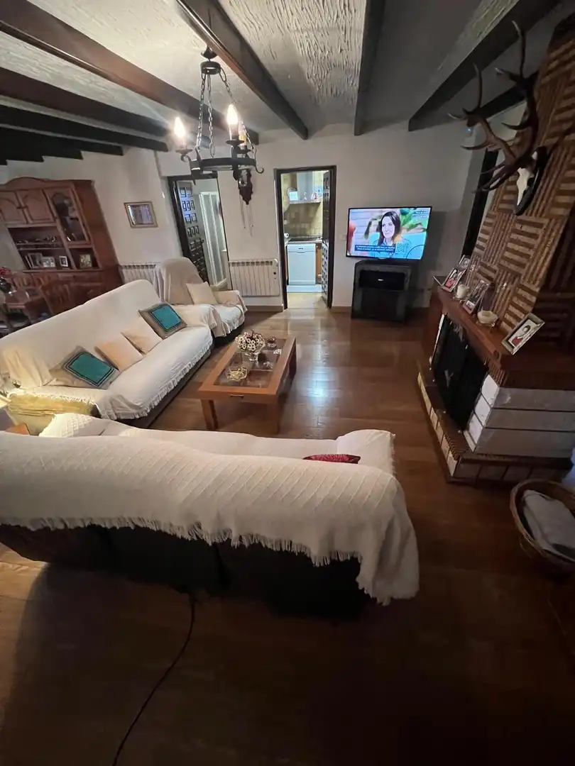 Sala d'estar de Casa o xalet en venda en Benidorm amb Aire condicionat, Terrassa i Traster