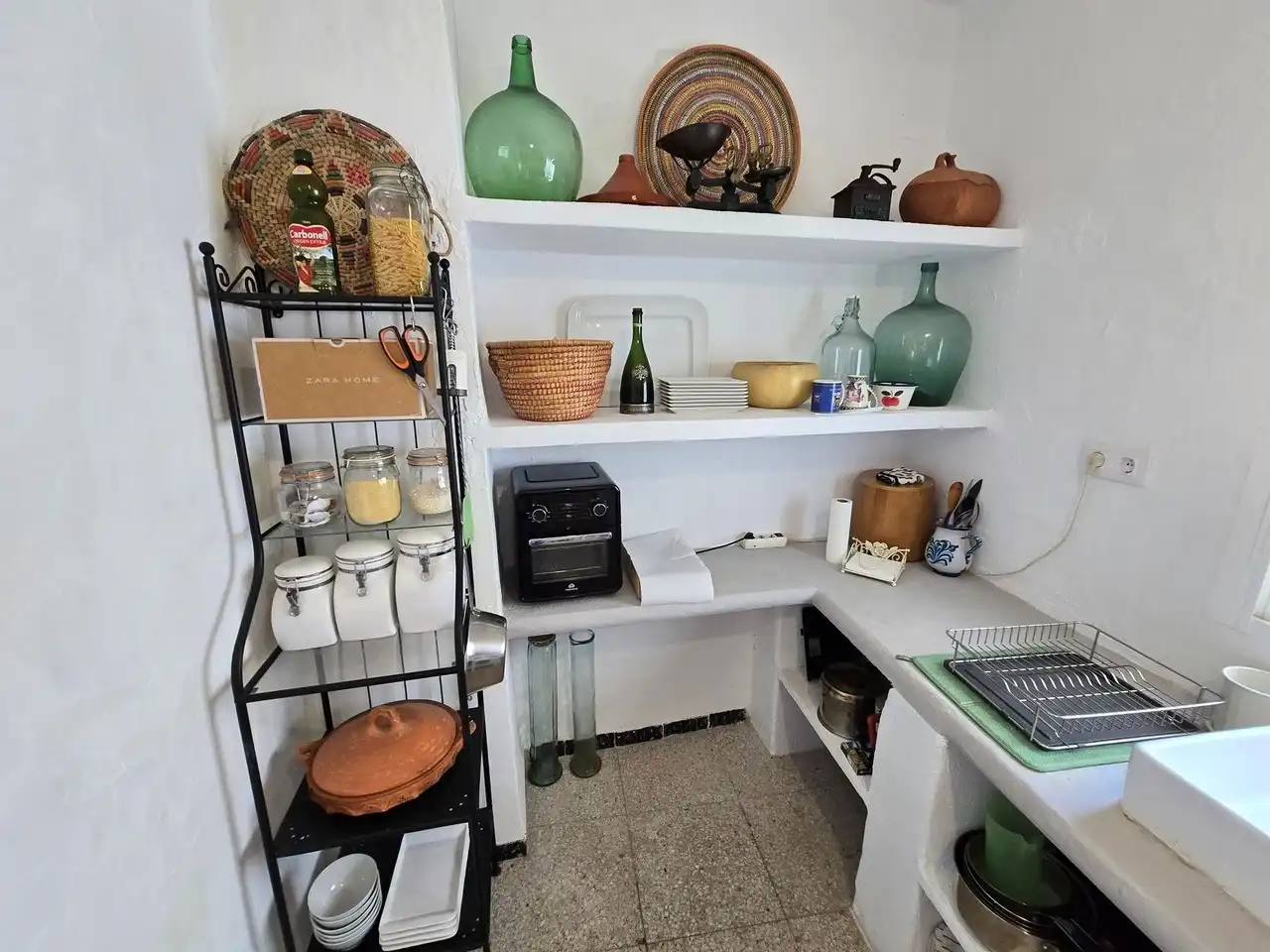 Cuina de Finca rústica en venda en Serón amb Terrassa