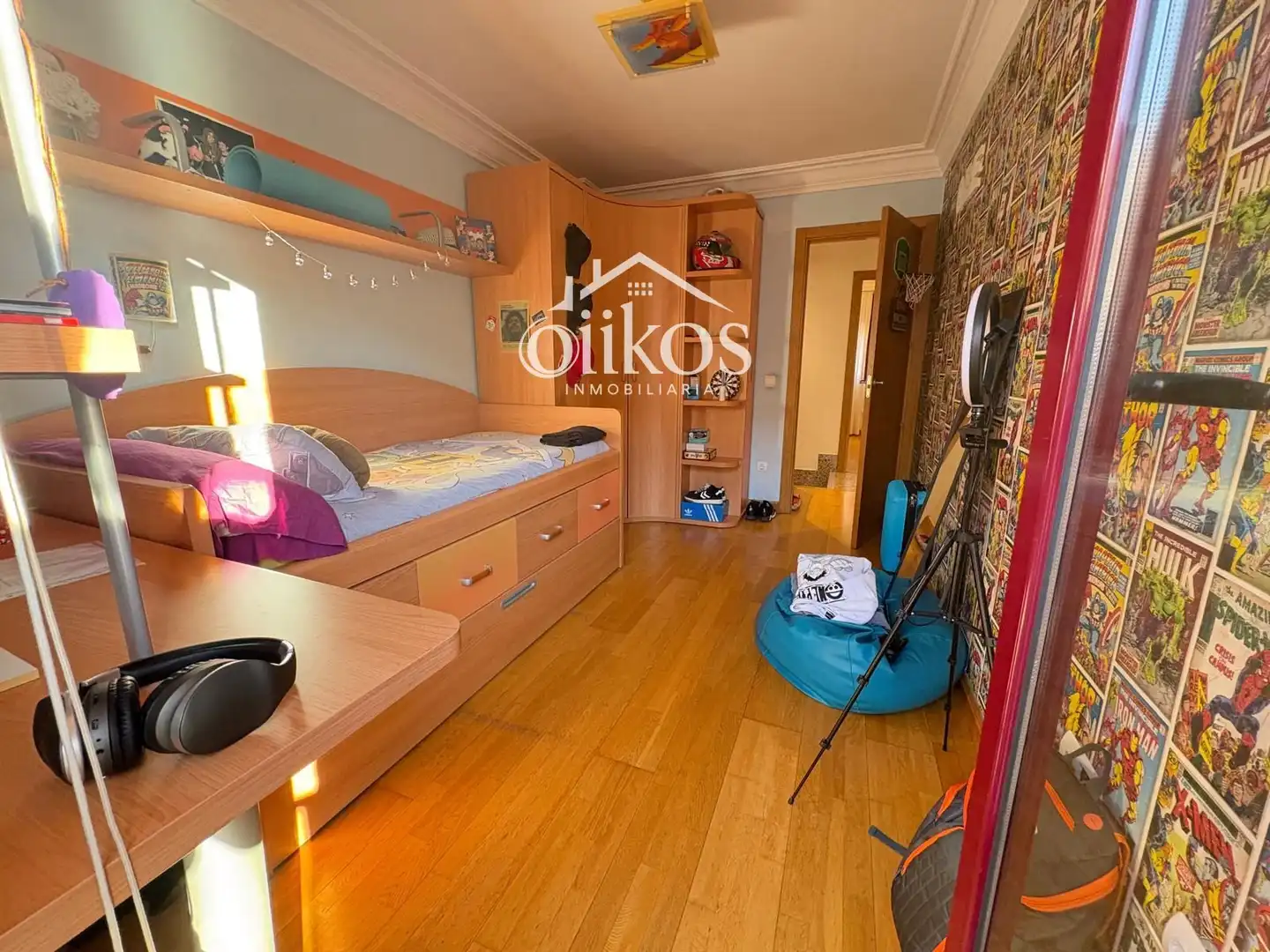 Habitación de Casa adosada en venta en Salamanca con Calefacción y Balcón