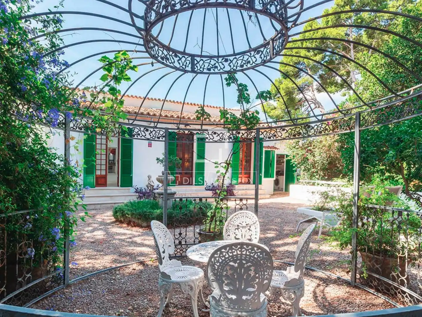 Garden of Houses for rent in  Palma de Mallorca  with Air Conditioner, Heating and Private garden