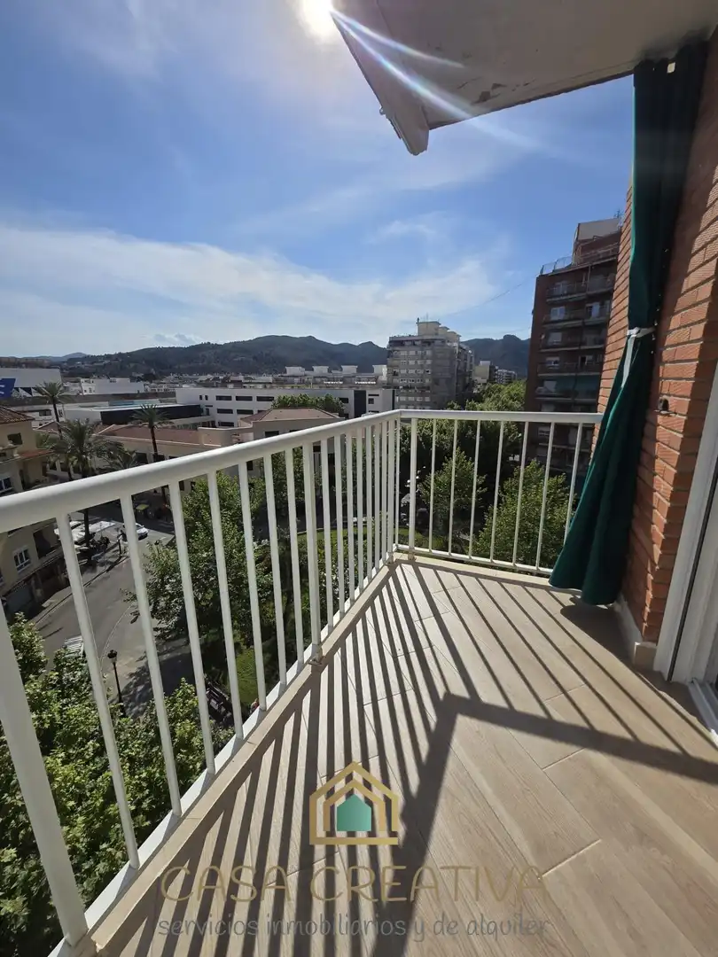 Terrassa de Pis de lloguer en Gandia amb Aire condicionat, Calefacció i Terrassa
