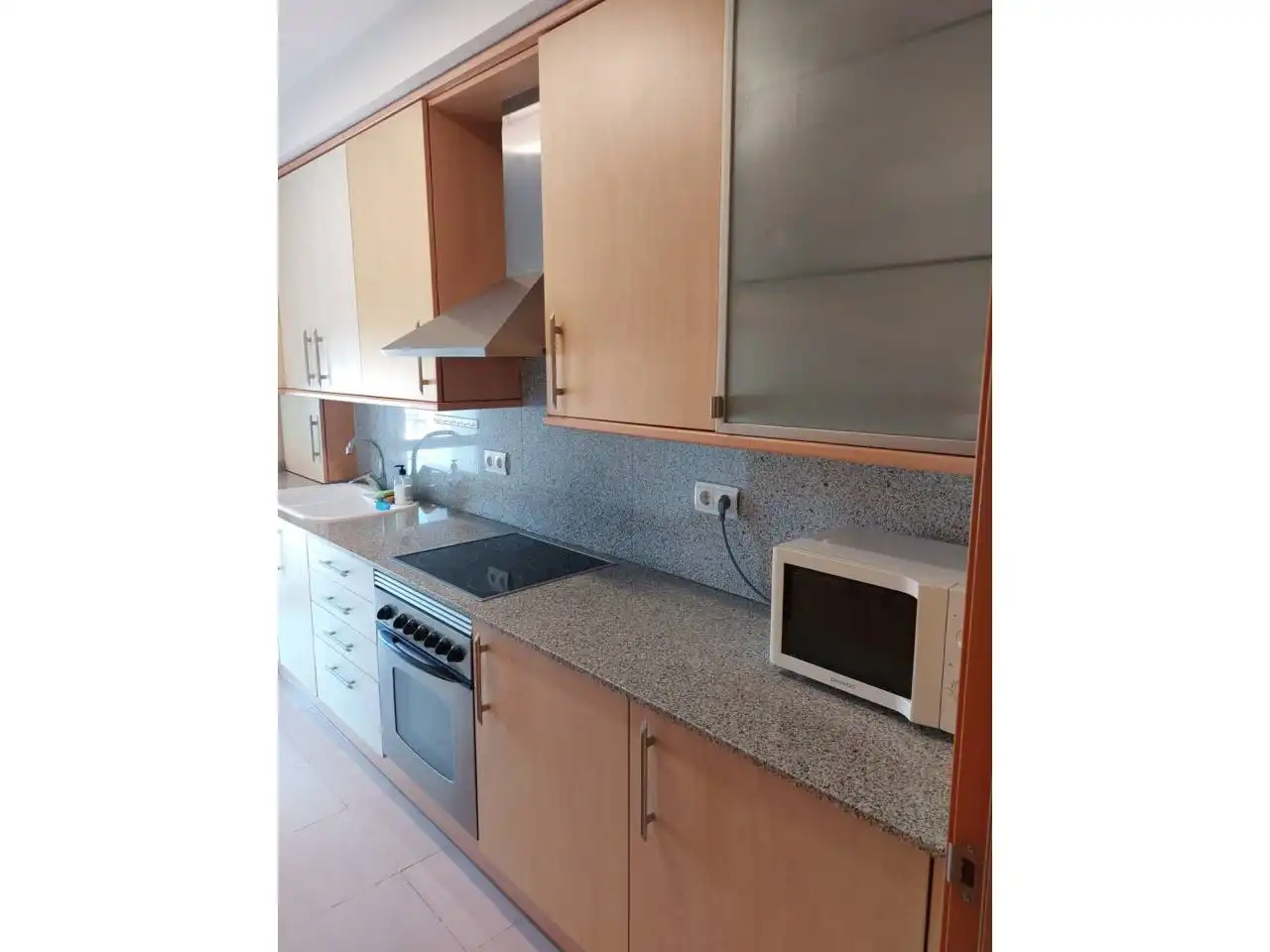 Kitchen of Flat for sale in Cubelles  with Air Conditioner, Heating and Terrace