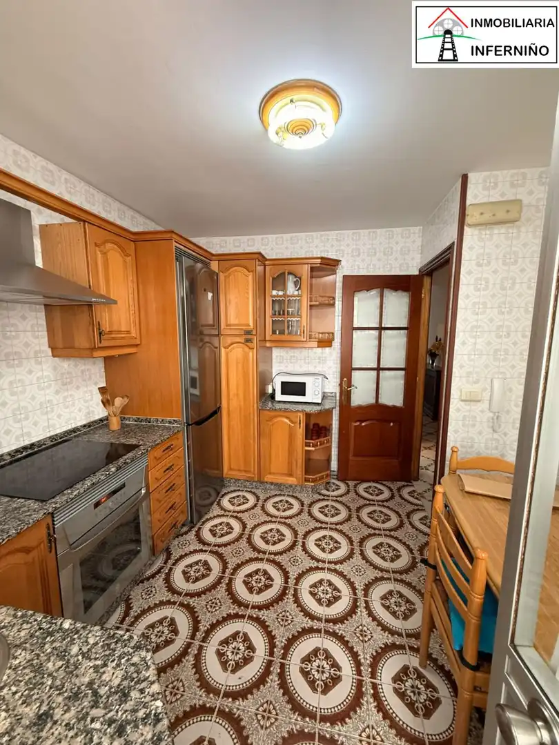 Kitchen of Flat for rent in Ferrol  with Terrace