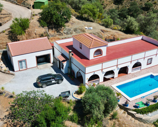 Exterior view of House or chalet for sale in Sedella  with Private garden, Terrace and Swimming Pool