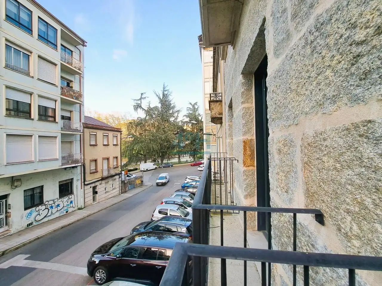 Exterior view of Flat for sale in Ourense Capital   with Heating and Balcony