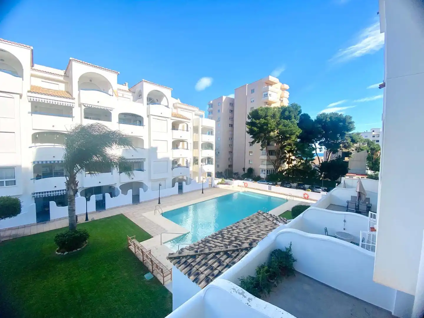 Vista exterior de Piso en venta en Benalmádena con Aire acondicionado, Terraza y Trastero