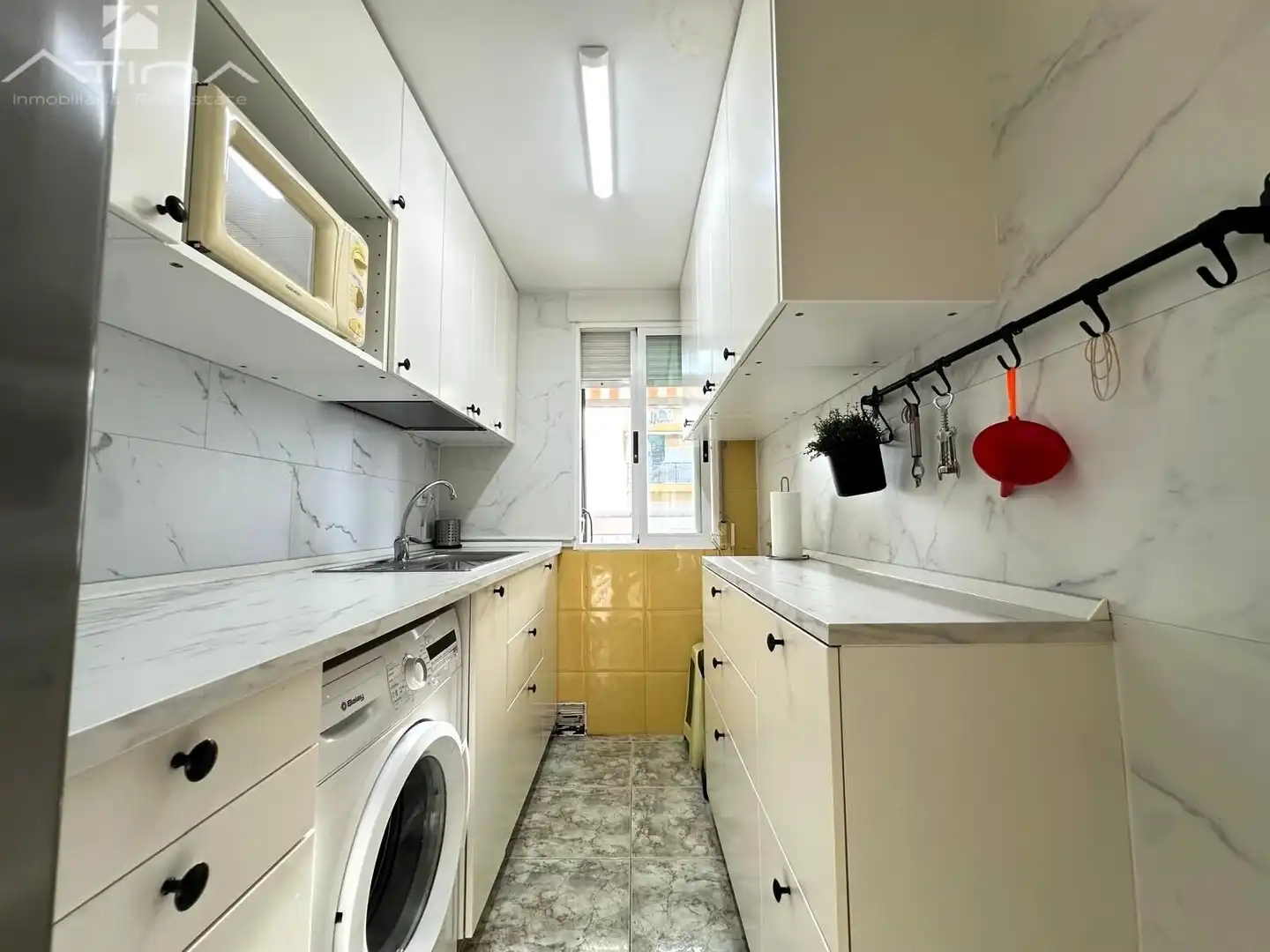 Cocina de Apartamento en venta en Bellreguard con Aire acondicionado, Calefacción y Terraza