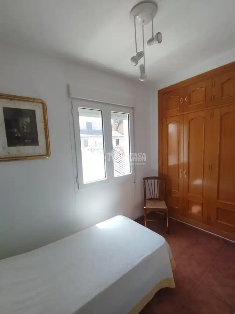 Schlafzimmer von Einfamilien-Reihenhaus zum Verkauf in Málaga mit Klimaanlage, Terrasse und Balkon