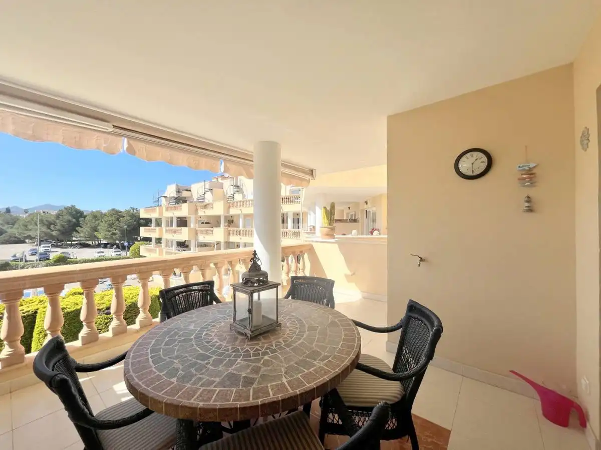 Terrasse von Wohnungen zum Verkauf in Son Servera mit Privatgarten, Terrasse und Schwimmbad
