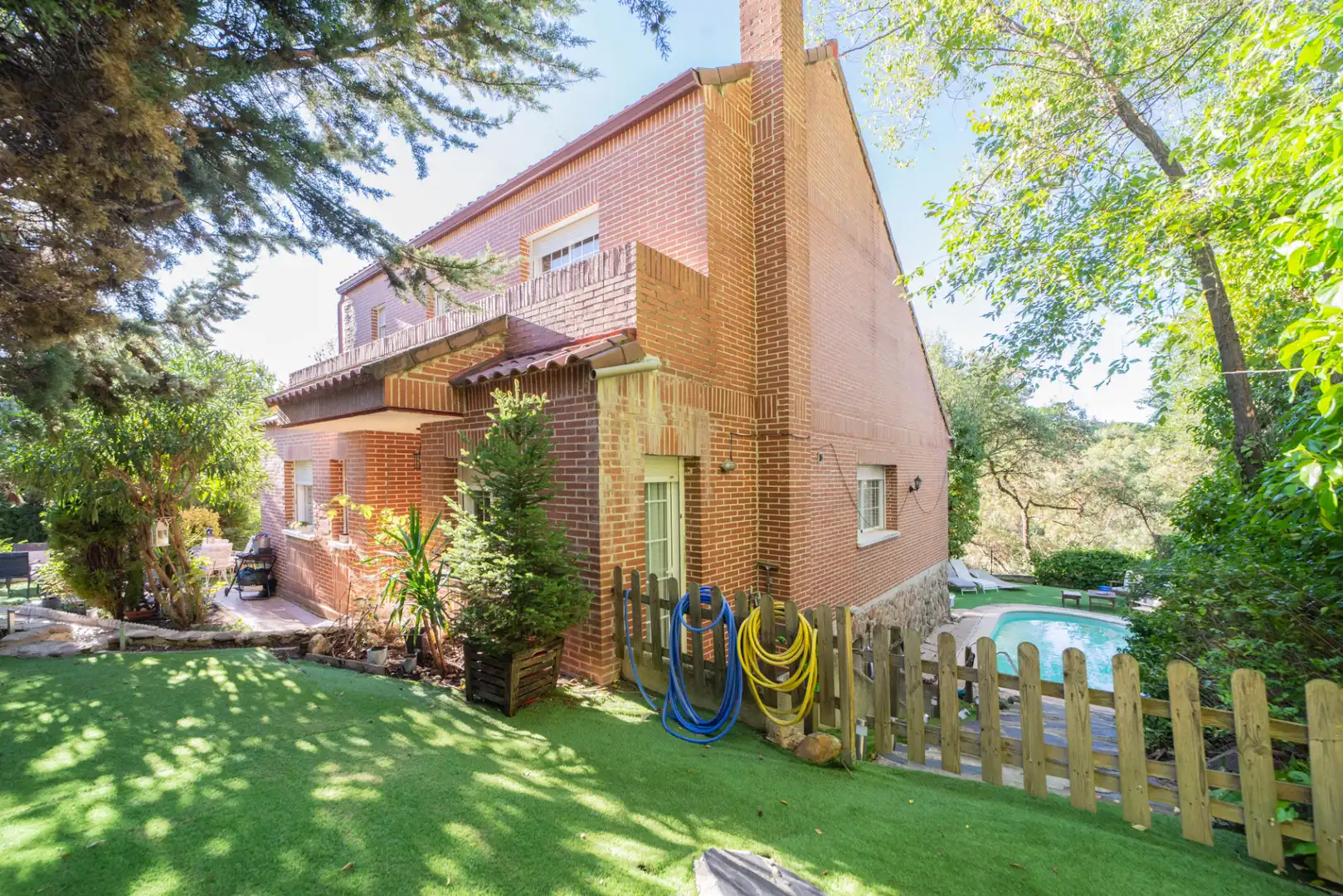 Garten von Haus oder Chalet zum Verkauf in Torrelodones mit Klimaanlage, Heizung und Privatgarten