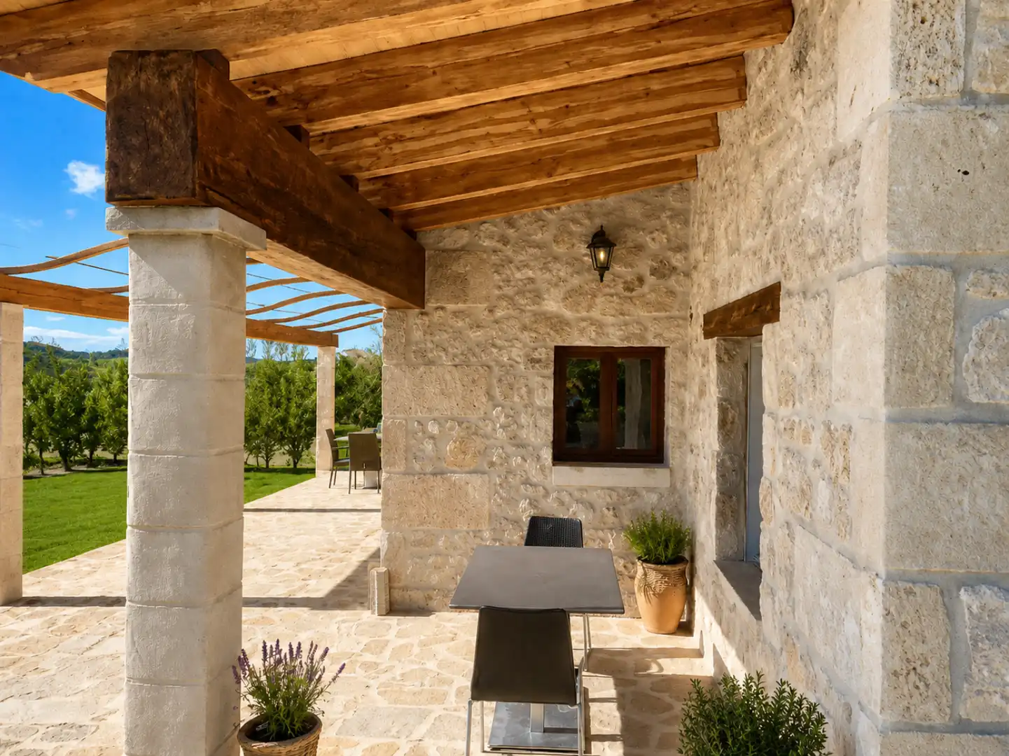 Terrasse von Haus oder Chalet zur Miete in Lloret de Vistalegre mit Heizung, Privatgarten und Terrasse