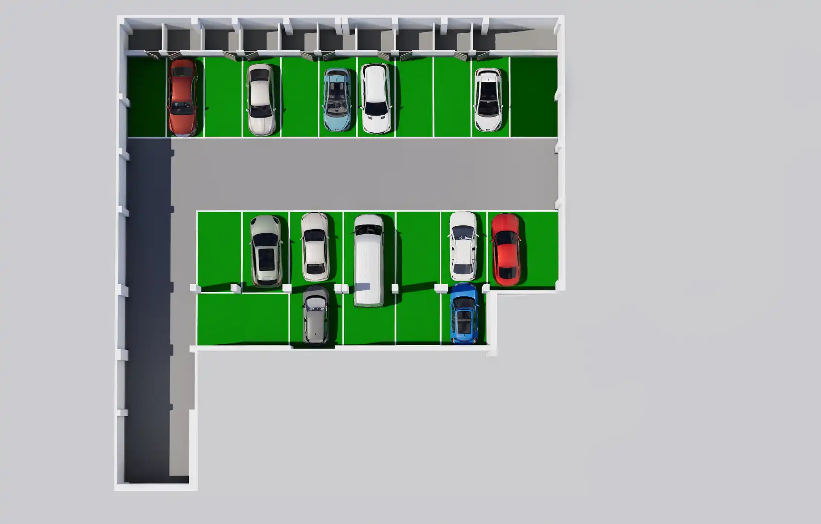 Parkplatz von Garage zum Verkauf in Salamanca mit Alarm