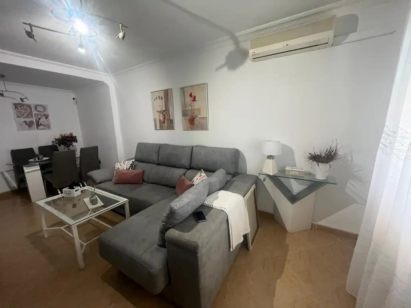 Sala de estar de Piso en venta en Huelva con Aire acondicionado y Calefacción