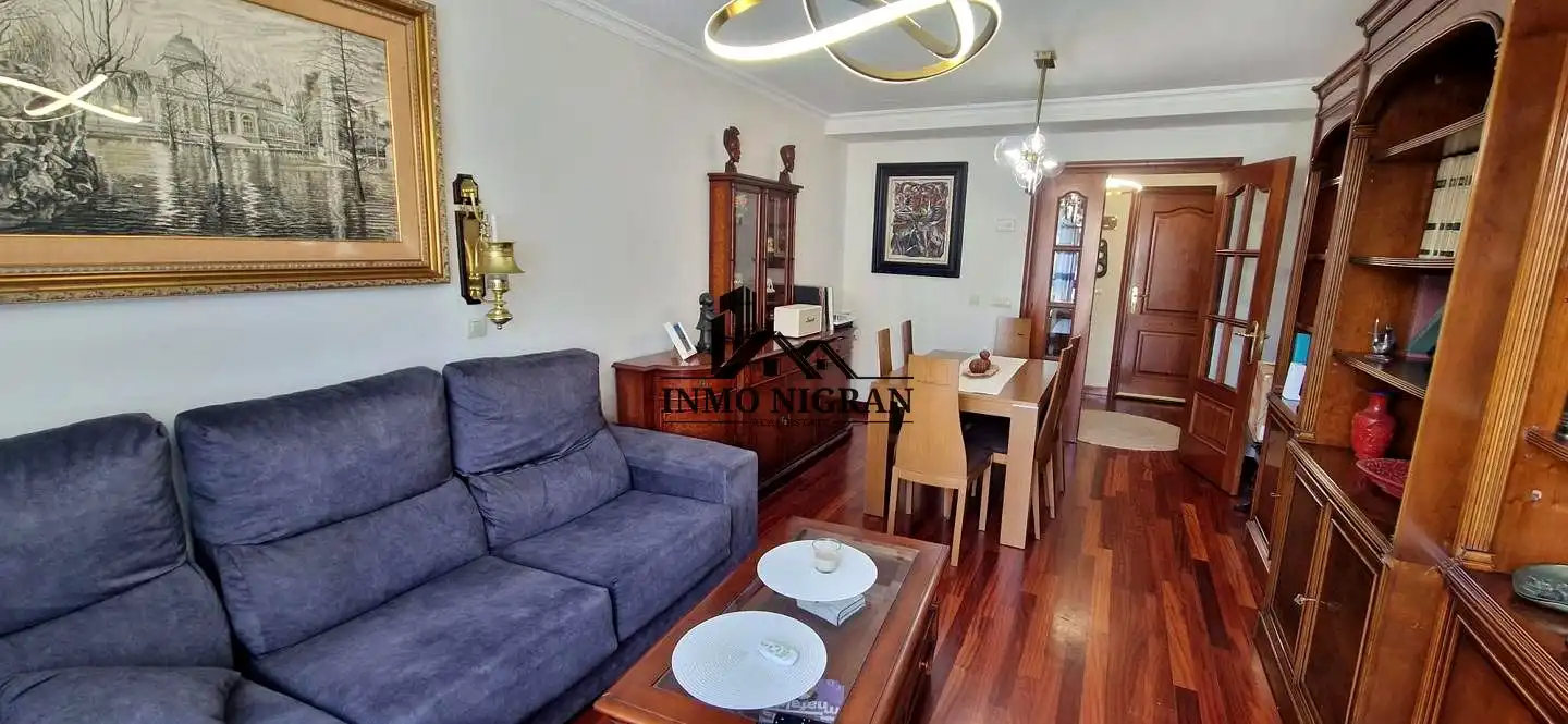 Sala de estar de Piso de alquiler en Baiona