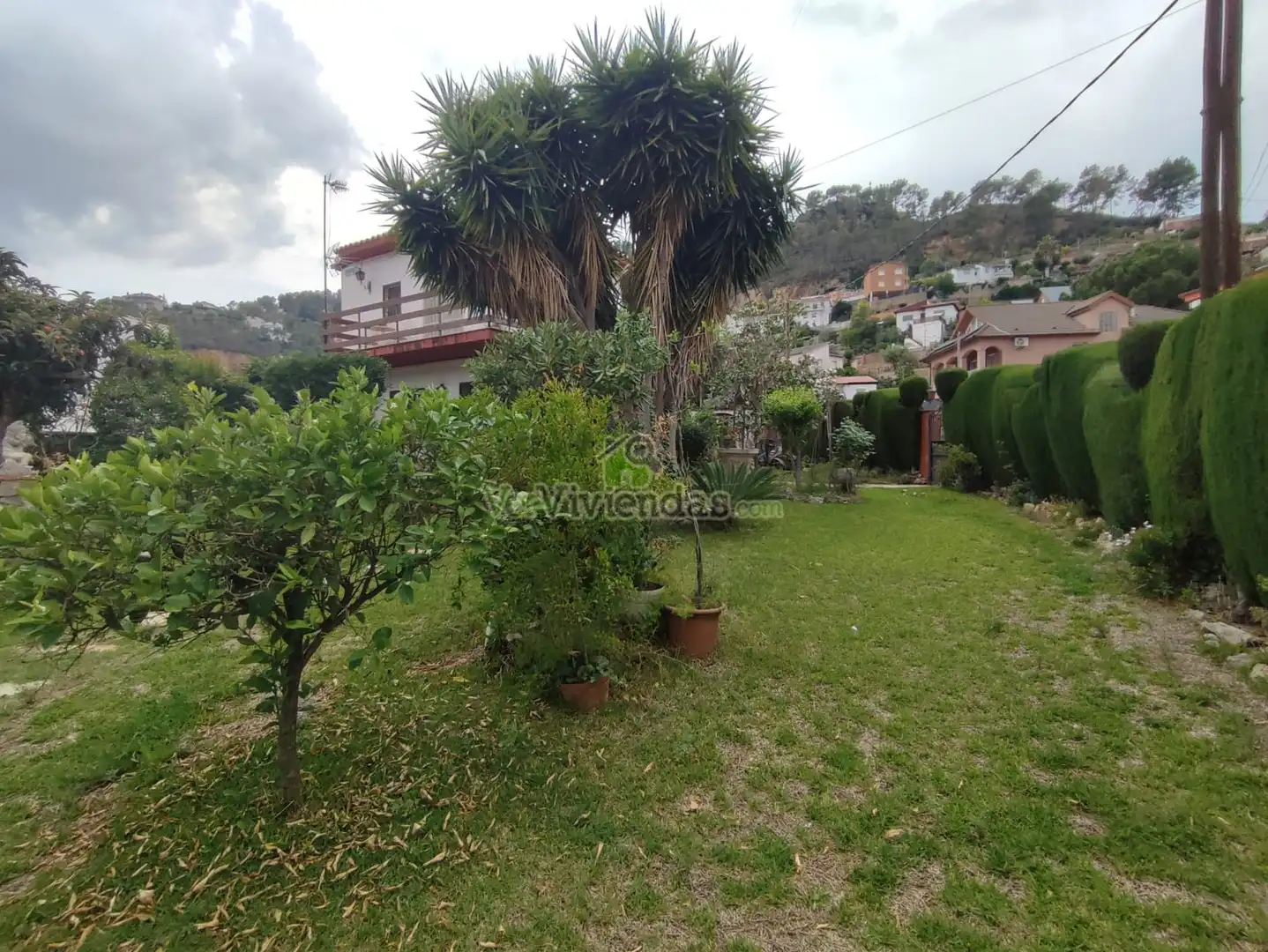 Jardín de Casa o chalet en venta en Vallirana con Jardín privado, Terraza y Horno