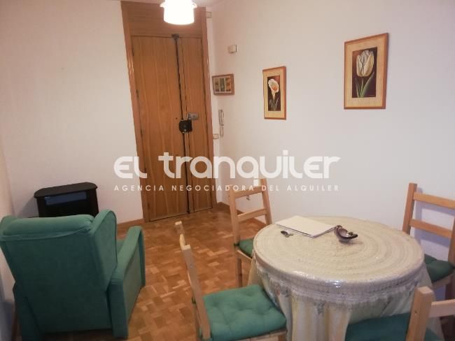 Living room of Flat to rent in  Madrid Capital  with Air Conditioner, Parquet flooring and Furnished