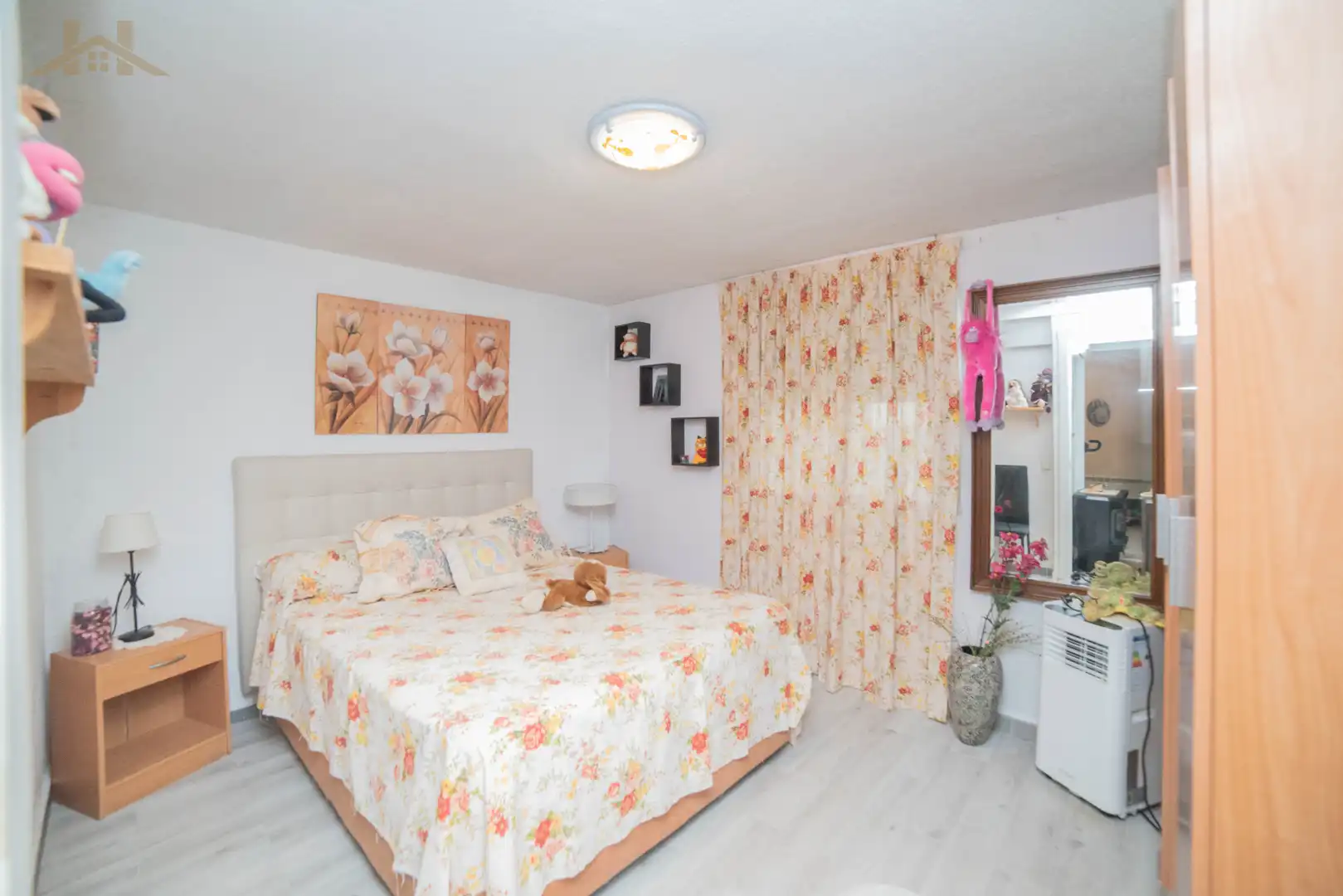 Bedroom of Houses for sale in Santa Cruz del Retamar  with Air Conditioner, Heating and Private garden