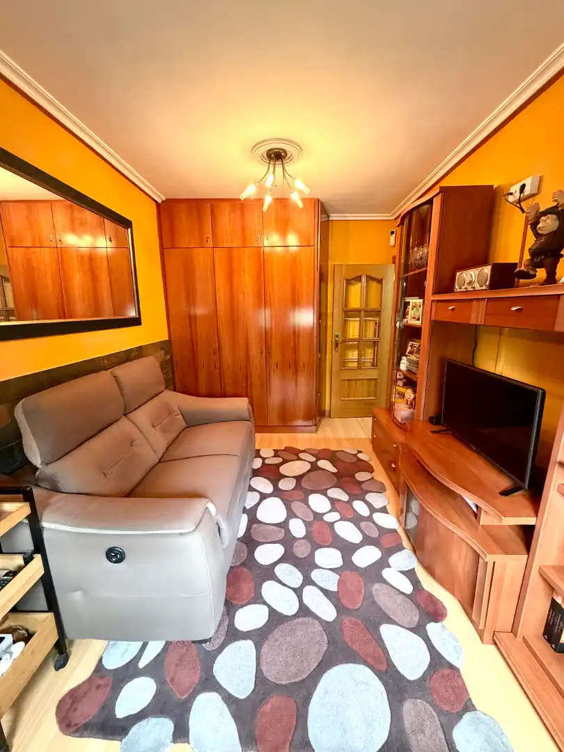 Living room of Flat for sale in Barakaldo   with Heating and Furnished