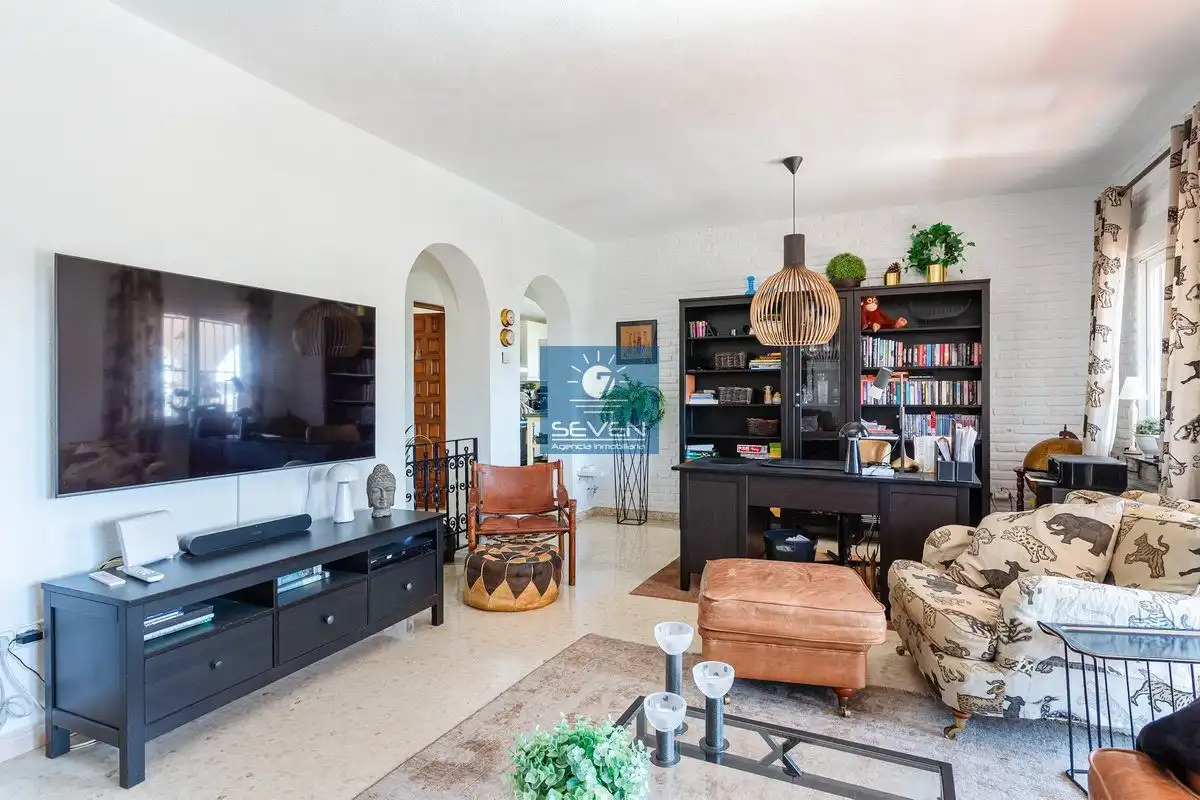 Living room of Houses for rent in Almuñécar  with Air Conditioner, Heating and Private garden