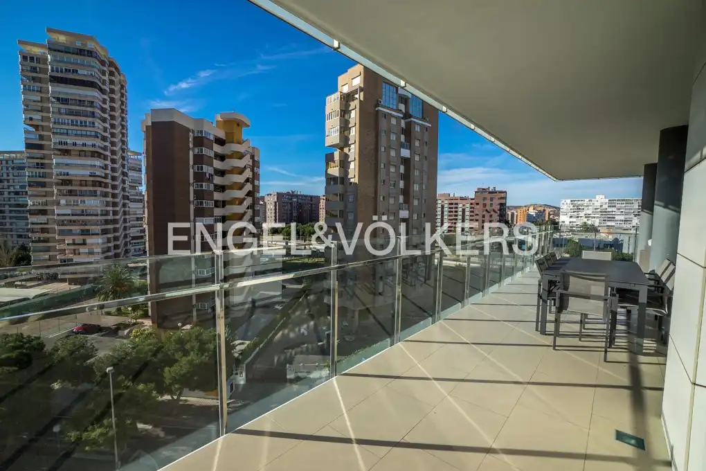 Terrasse von Wohnung zum Verkauf in Alicante / Alacant mit Klimaanlage, Heizung und Terrasse