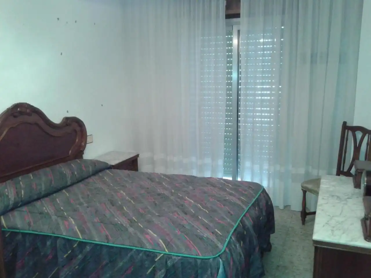 Schlafzimmer von Wohnung zur Miete in Ourense Capital  mit Heizung, Möbliert und Balkon