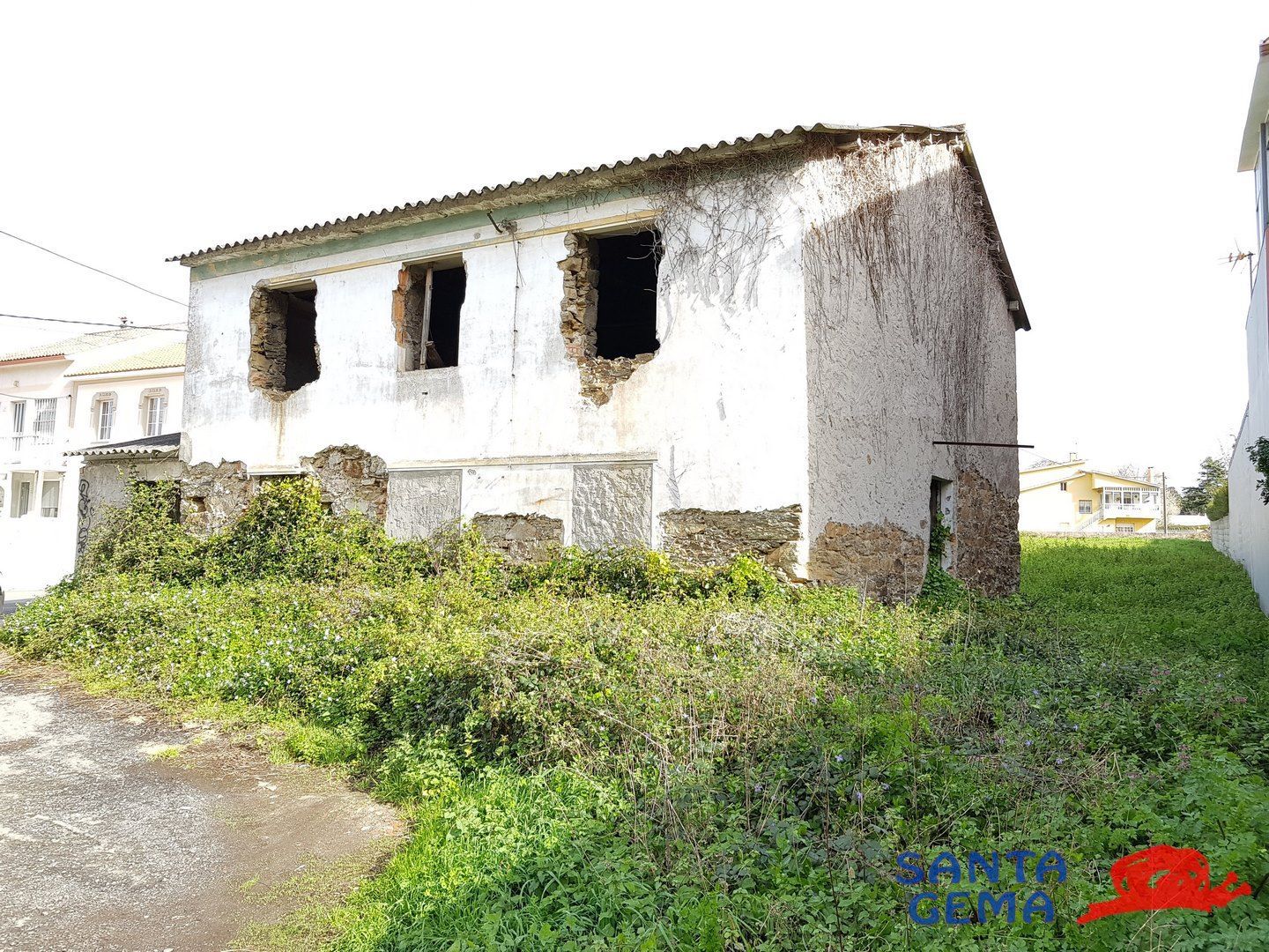 Vista exterior de Casa o chalet en venta en Oleiros
