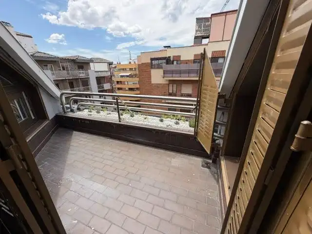 Balcony of Attic for rent in León Capital   with Heating, Terrace and Furnished