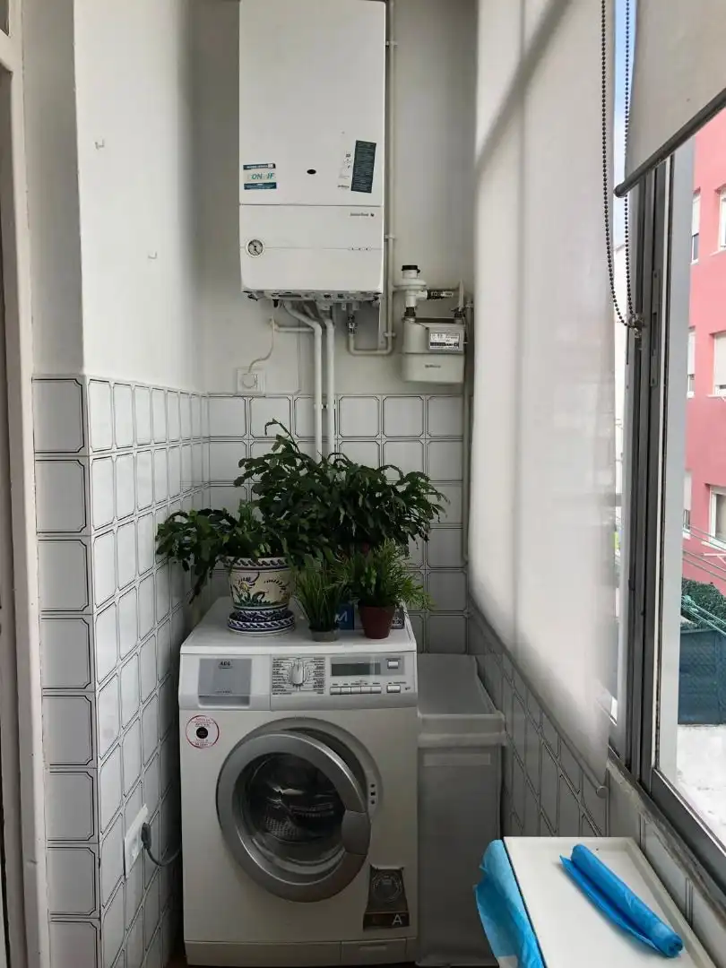 Balcony of Flat for sale in Ferrol  with Heating, Storage room and Washing machine