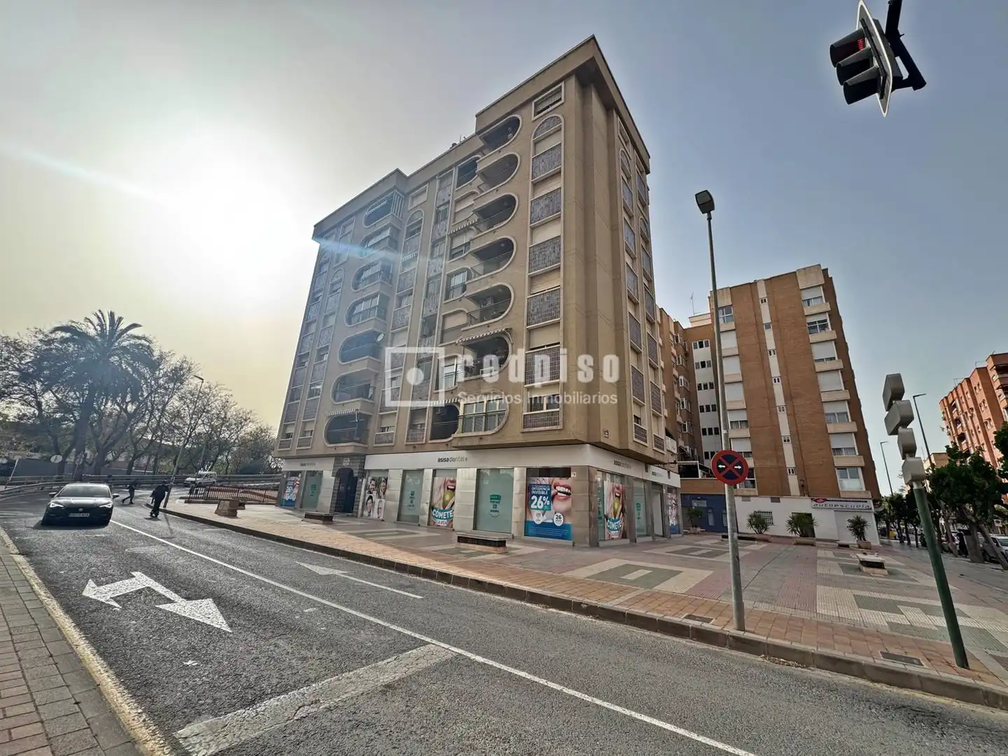 Vista exterior de Piso en venta en Murcia con Aire acondicionado, Trastero y Amueblado