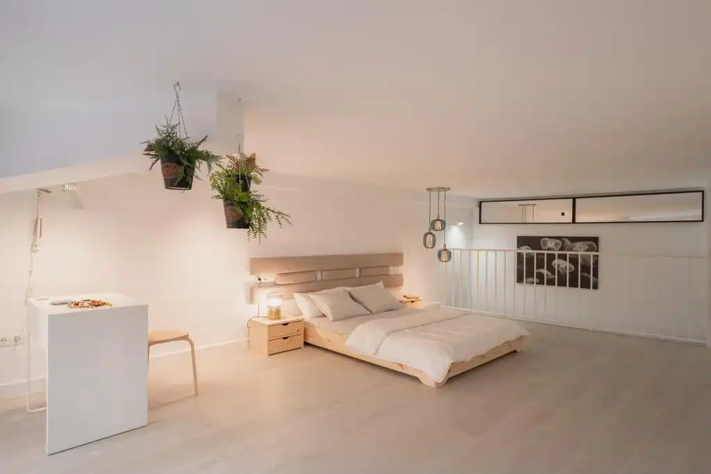 Habitación de Dúplex de alquiler en Málaga con Amueblado y Lavadora