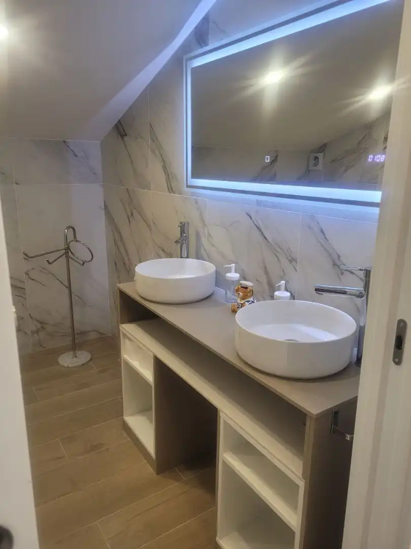 Bathroom of Houses for sale in Otero de Herreros  with Air Conditioner, Heating and Private garden
